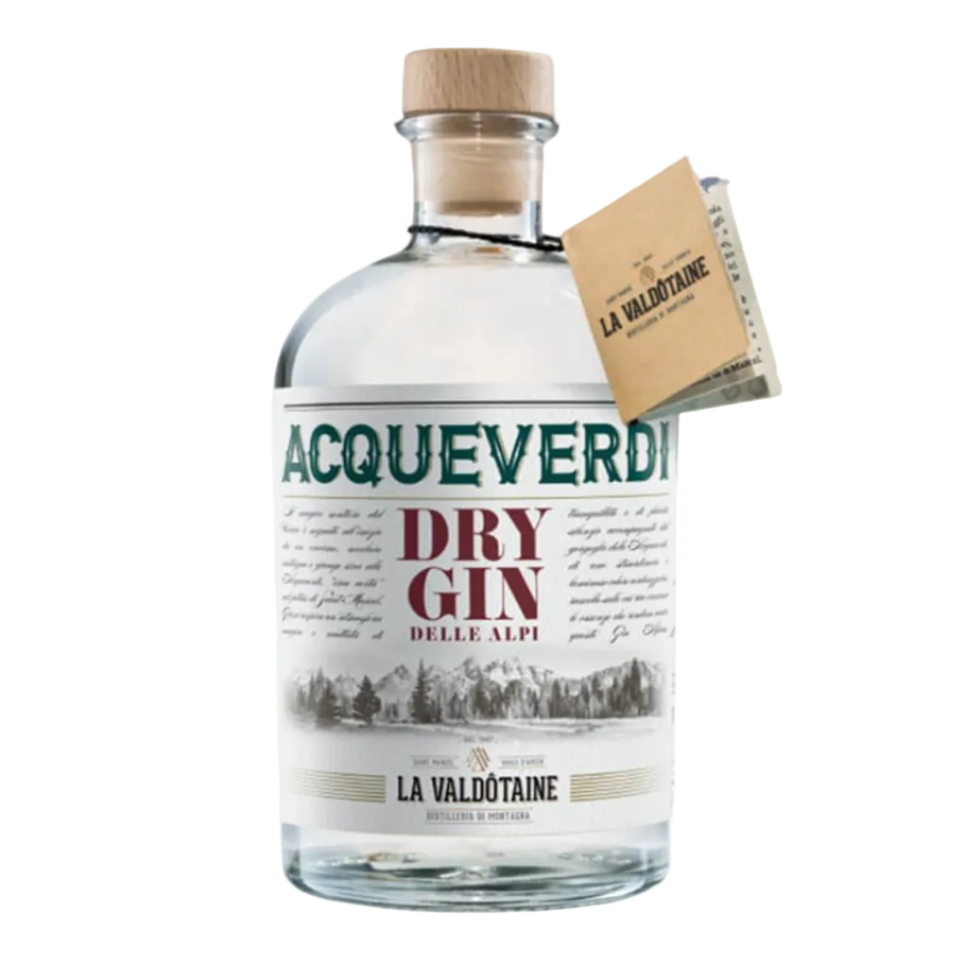 La Valdôtaine Acqueverdi Dry Gin delle Alpi 43% Vol. 100cl