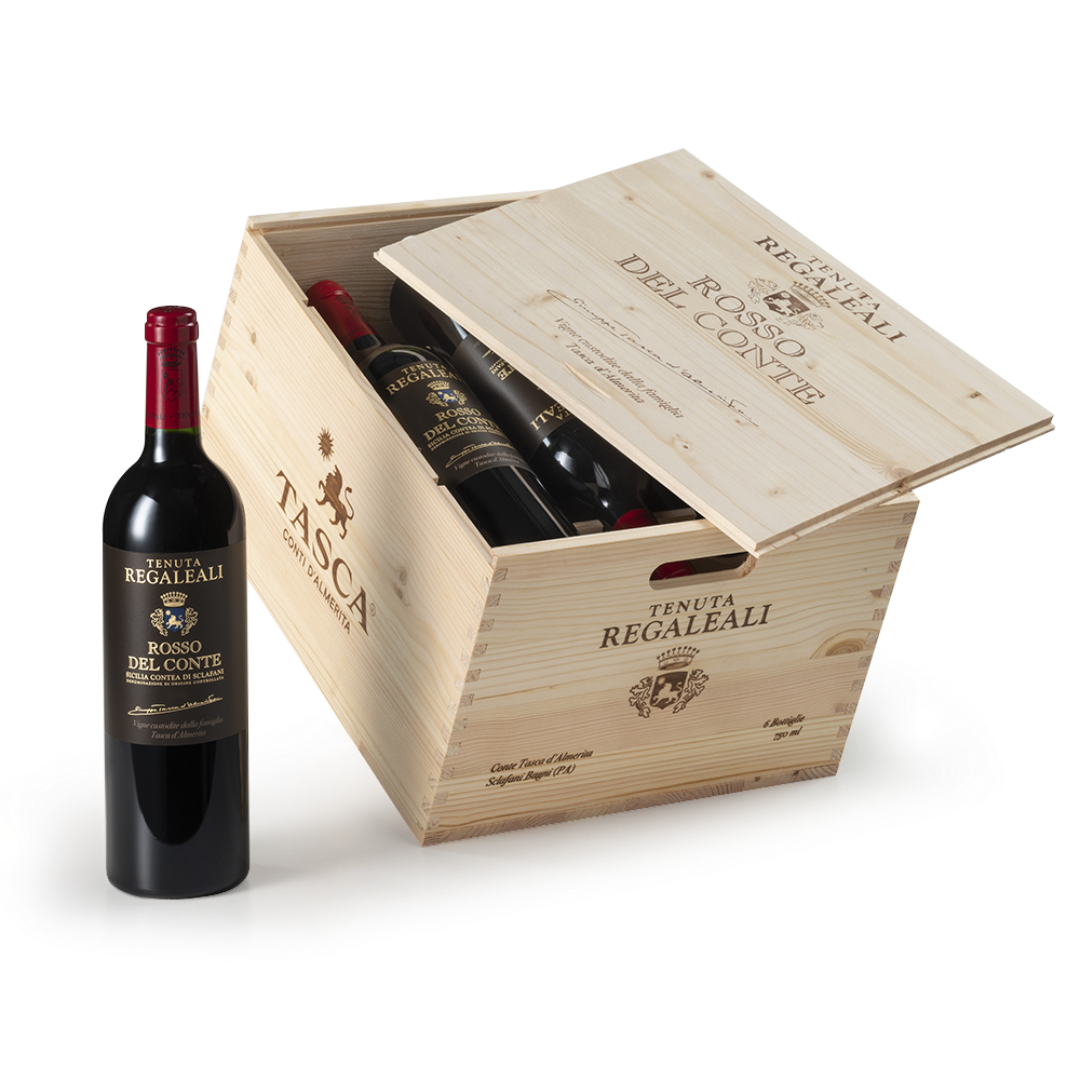 VINO ROSSO DEL CONTE CL 75