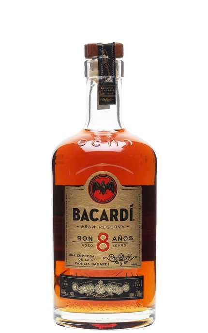 RUM BACARDI 8 ANOS CL 70