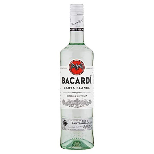 RUM BACARDI CARTA BLANCA CL 100