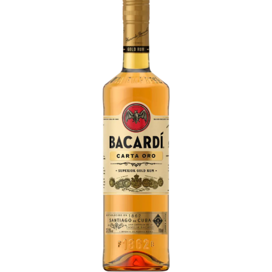 RUM BACARDI CARTA ORO LT 1