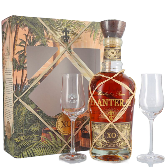 Planteray XO 20th Anniversary Rum 40% 70 cl Astucciato con 2 Bicchieri