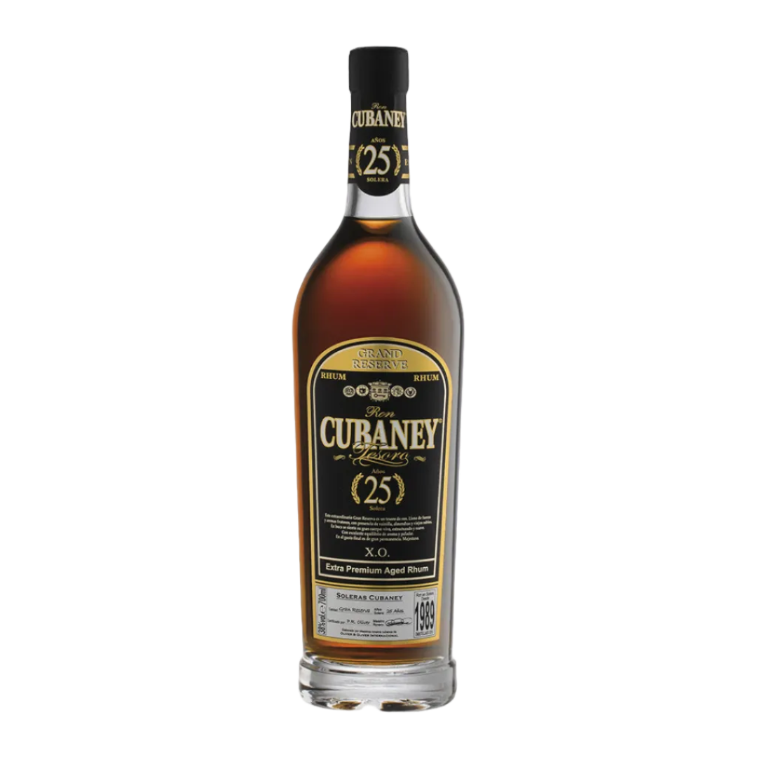 RUM CUBANEY 25 ANNI CL 70